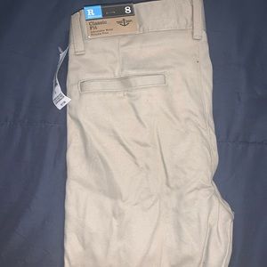 Brsnd new khaki pants size 8